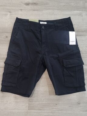 Goodfellow & Co Black Cargo Shorts with Utility Pockets